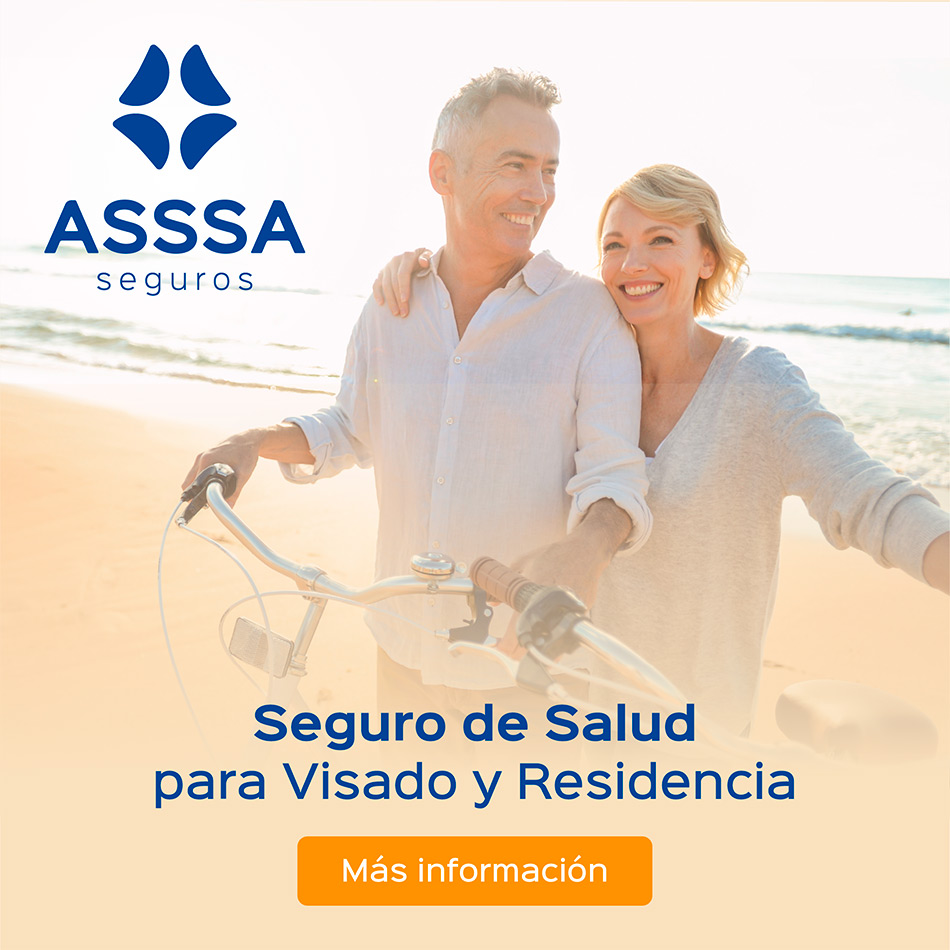 Seguro de salud para visado y residencia